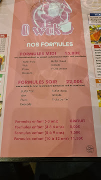 O Wok à Mareuil-lès-Meaux menu
