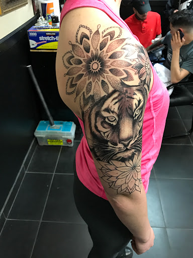 Explore jupiter tattoo ideas, creative tattoo ideas in Albuquerque, available at Por Vida Tattoo