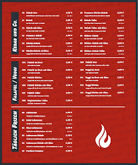 Menu du Baba's Imbiss à Manching