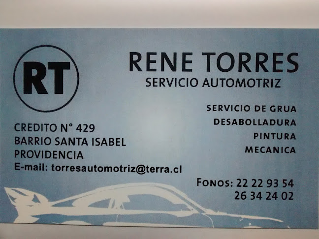Opiniones de Rene Miguel Torres Torres en Providencia - Taller de reparación de automóviles