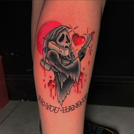 Explore spinal cord tattoo ideas, creative tattoo ideas in Odessa, available at Black Cat Tattoo Company