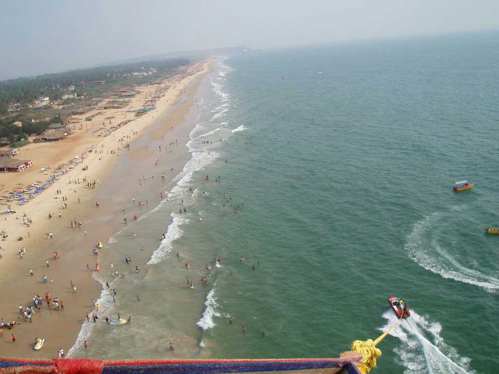 Foto di Calangute Beach - luogo popolare tra gli intenditori del relax