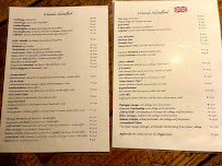 Menu du Weinstube Schnitzelbank à Heidelberg