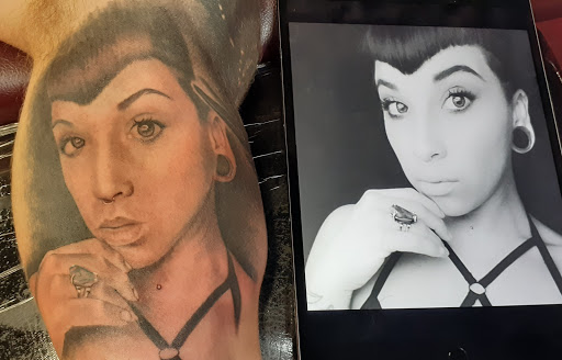 Explore dope tattoos ideas, creative tattoo ideas in Kansas City, available at La plaza tattoo and art gallery