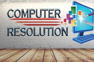 Computer Resolution image