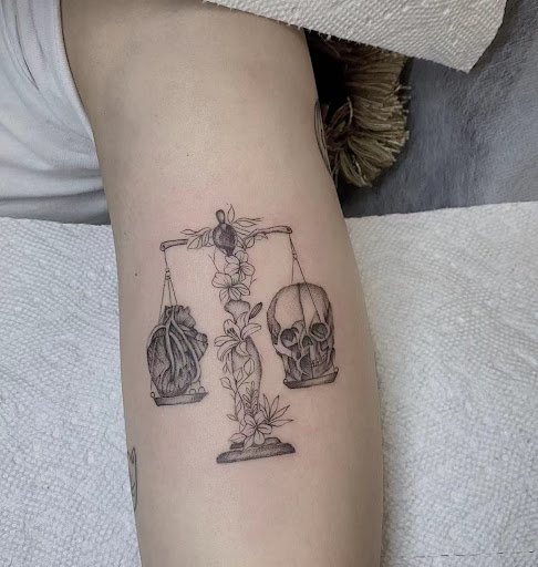 Explore domestic violence survivor tattoo ideas, creative tattoo ideas in Orange, available at Baron Art Tattoo