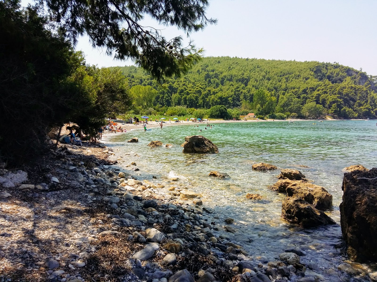 Fotografie cu Koutsoupri beach cu golful spațios