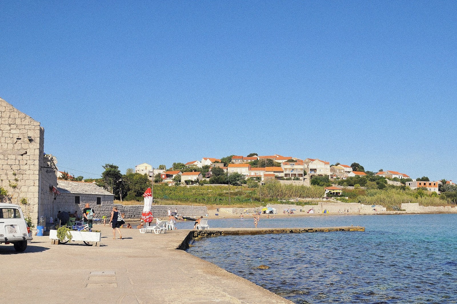 Photo of Lumbarda beach with very clean level of cleanliness