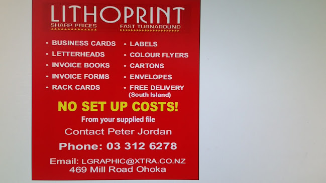 Reviews of Litho Print Graphics in Kaiapoi - Copy shop