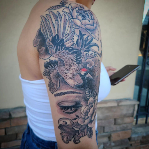 Explore mother memorial tattoo ideas, creative tattoo ideas in Winston Salem, available at Inktellectuals Art Gallery