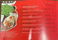 Carte du Pizzeria Efes Grill à Wietmarschen