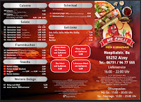 Menu / carte de Mr. Chilli à Alzey