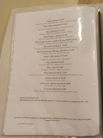 Pizzeria Ristorante Frantoio Sant'Ansano à Empoli carte