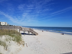 Foto von Magnolia beach mit lange, gerade küste