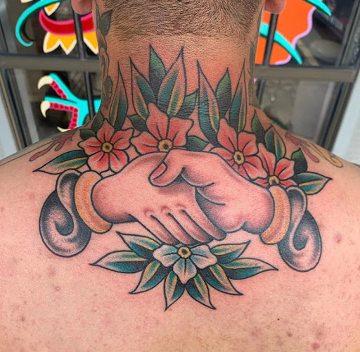 Explore islamic tattoo ideas, creative tattoo ideas in Temple, available at Lucky In Love Tattoo