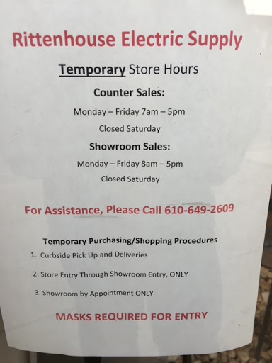 Electrical Supply Store «Rittenhouse Electric Supply», reviews and photos, 14 Rittenhouse Pl, Ardmore, PA 19003, USA