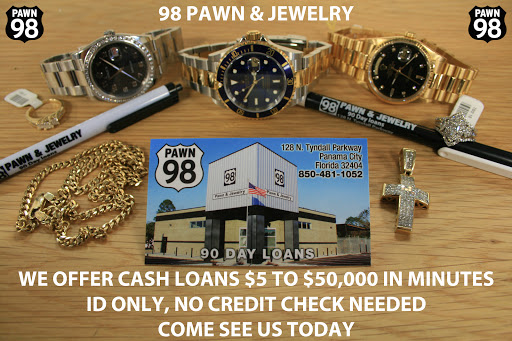 Pawn Shop «98 Pawn & Jewelry», reviews and photos, 128 N Tyndall Pkwy, Panama City, FL 32404, USA