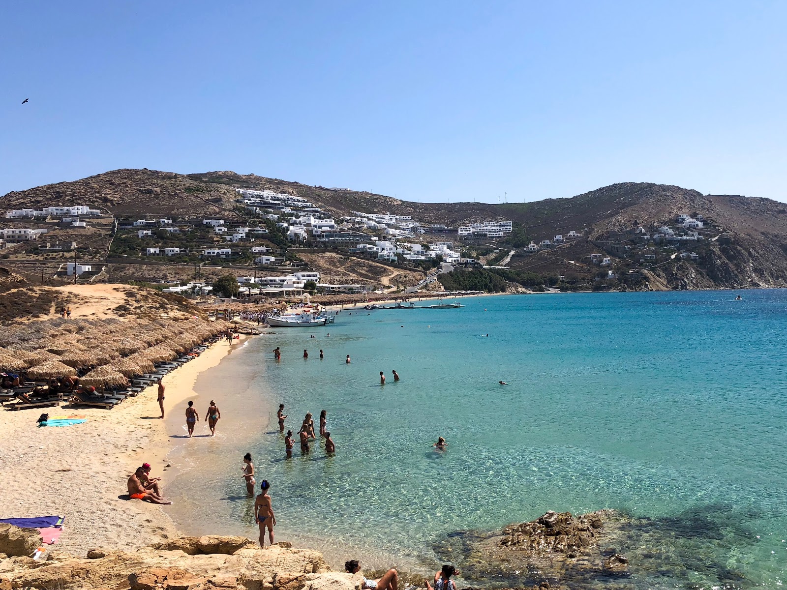 Photo de Plage d'Elia avec un niveau de propreté de très propre