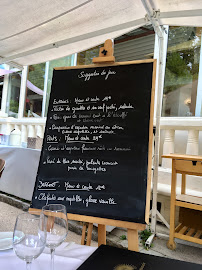 Pavillon Montsouris à Paris menu