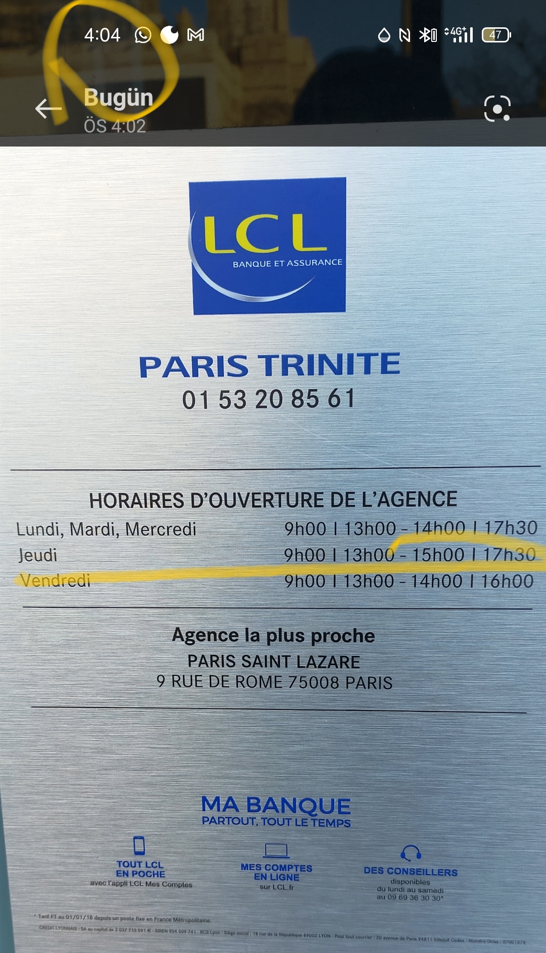 Photo n° 1 de l'avis de Idil.e fait le 18/01/2024 à 15:06