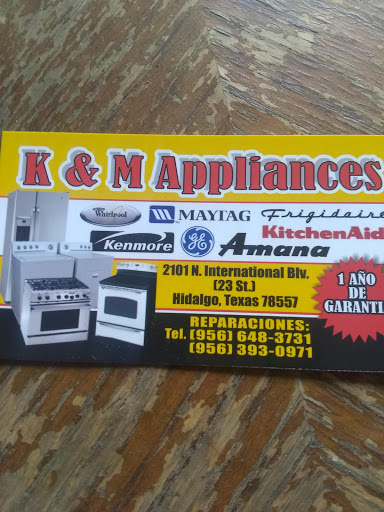 K&M Appliances, LLC in Hidalgo, Texas