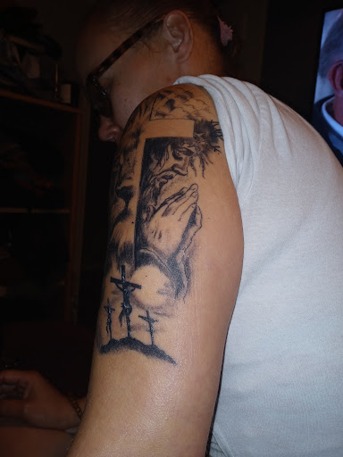 Find grandma and granddaughter tattoo ideas for your next unique tattoo in Oklahoma City at Mind Bender Tattoo