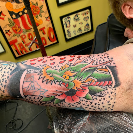 Explore family names tattoo ideas for guys, creative tattoo ideas in Lawton, available at Liberty Port Tattoo