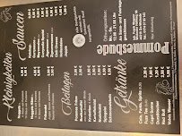 Menu / carte de Pommesbude à Dortmund