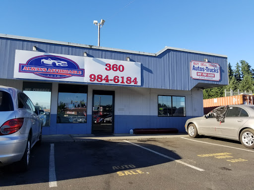 Always Affordable Auto, 6113 NE St James Rd, Vancouver, WA 98663, USA, 