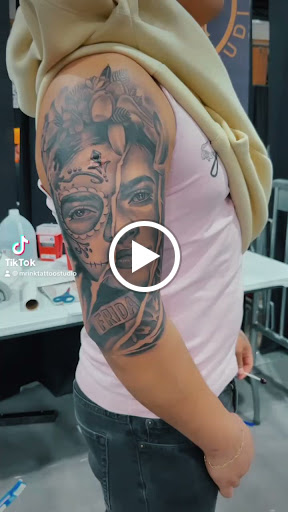 Explore oogie boogie tattoo ideas, creative tattoo ideas in Pine Brook, available at Mr Ink Tattoo Studio