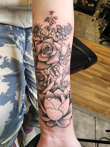 Explore world travel tattoo ideas, creative tattoo ideas in Ocean Springs, available at Heart & Daggers Tattoo Studio LLC