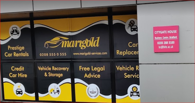Marigold Services Ltd ,Replacement vehicle ,Car after the Accident, PCO ,SDP,PRESTIGE CAR HIRE.STORAGE AND RECOVERY. - London