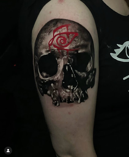 Explore stitches tattoo ideas, creative tattoo ideas in Fort Wayne, available at Grade A Tattoos and Body Piercing