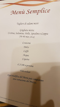 L'Ostu Dal Maslè à Mezzi Po menu