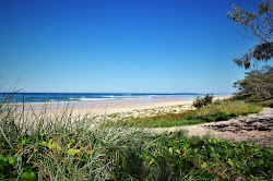 Foto von Cooloola Beach mit langer gerader strand