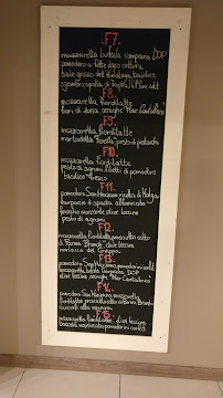 Menu / carte de Fucina 210 à Cittadella