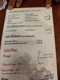 Pizzeria Pizzeria il Napoli à Grenoble - menu / carte