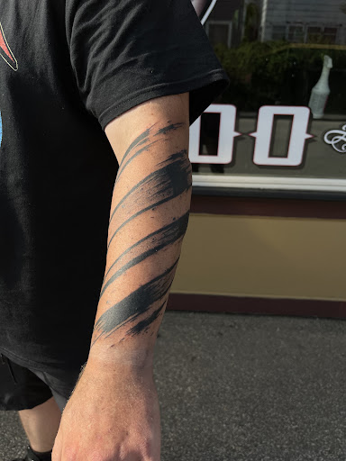 Explore hana tattoo ideas, creative tattoo ideas in Manchester, available at Broken Hearts Tattoo Club