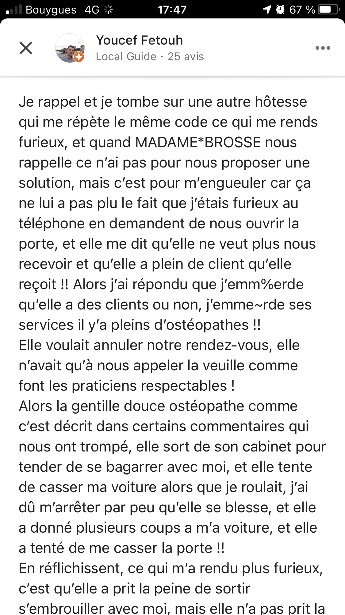 Photo n° 2 de l'avis de A-Y. fait le 10/10/2020 à 15:37