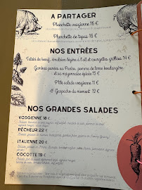 Carte du Restaurant et pizzeria - Le Chalet D'Etienne à Saint-Étienne-lès-Remiremont