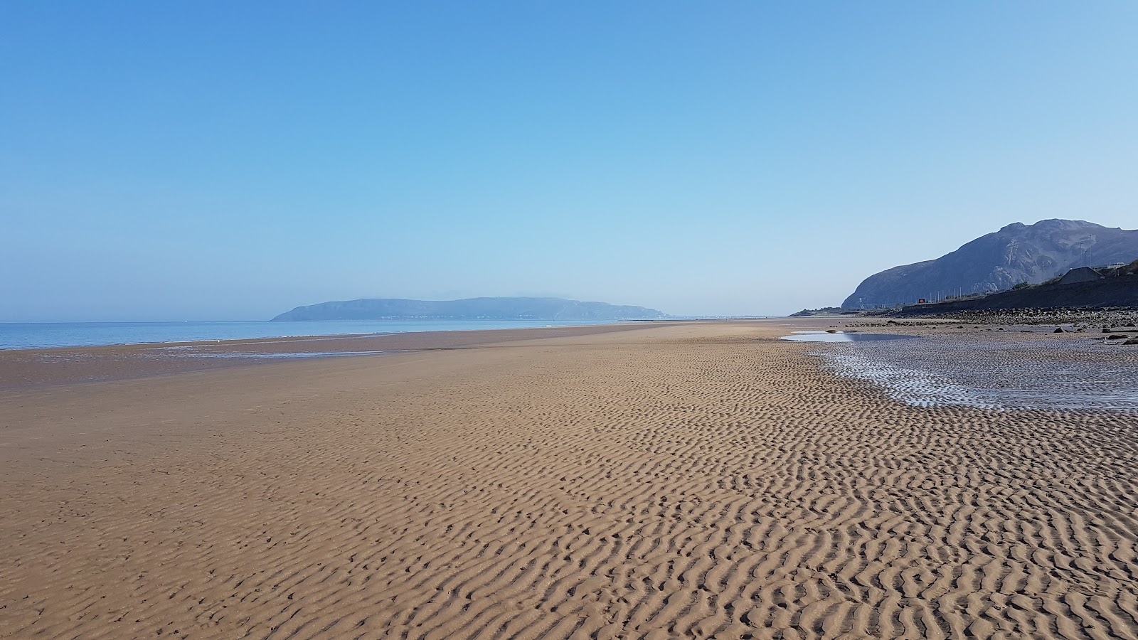 Fotografija Plaža Penmaenmawr udobje območja