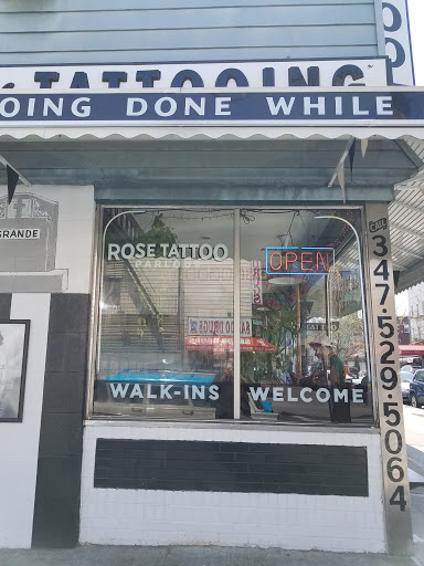 Tattoo Shop «rose tattoo parlour», reviews and photos, 382 Graham Ave, Brooklyn, NY 11211, USA