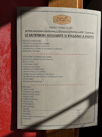 Osteria Alle Rondini à Feletto Umberto carte