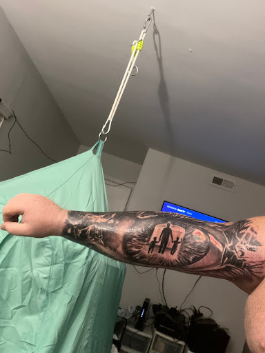 Explore caterpillar tattoo ideas, creative tattoo ideas in Goose Creek, available at Red Kirin Tattoo