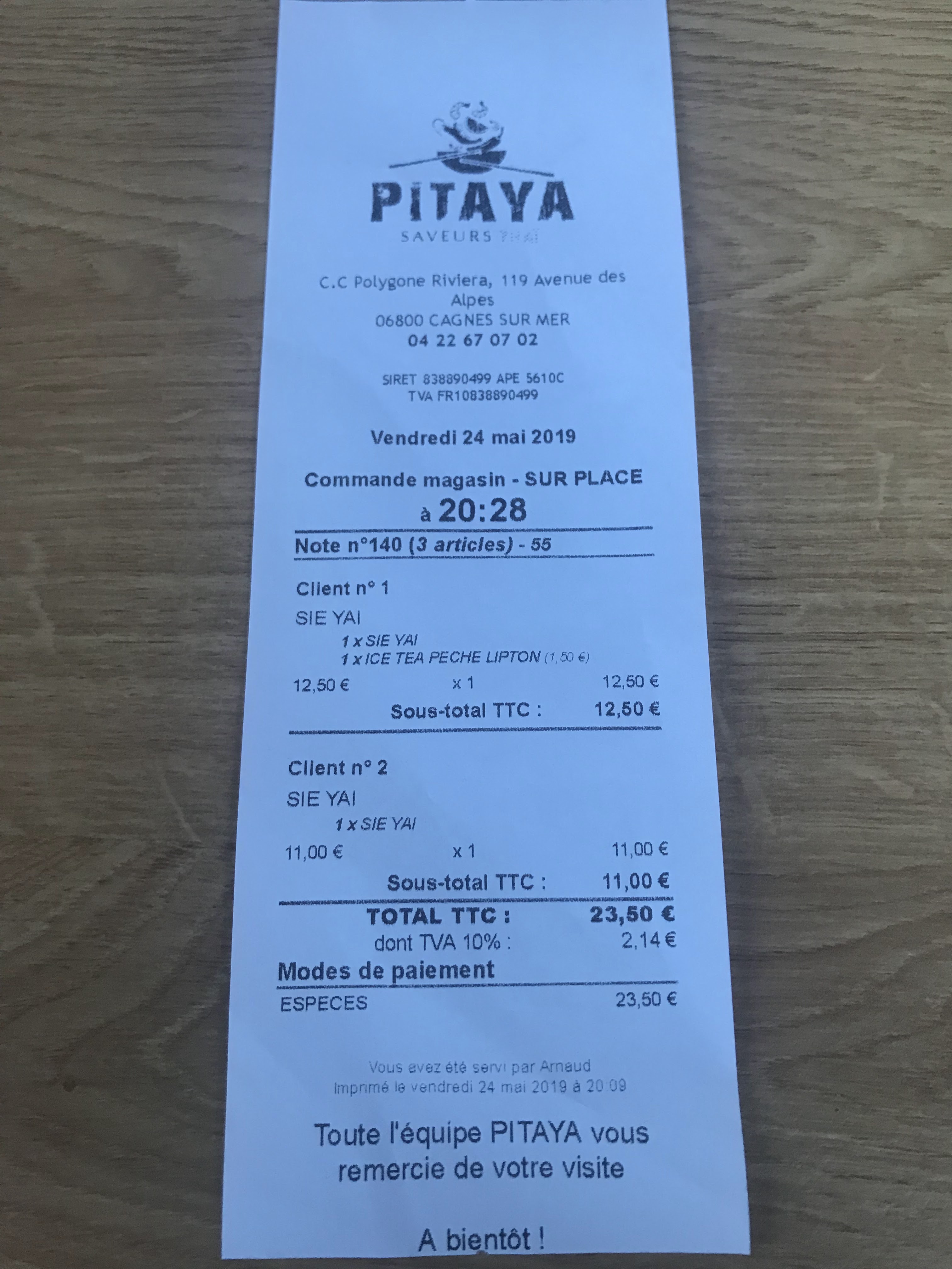Photo n° 2 de l'avis de Jennifer.i fait le 24/05/2019 à 18:45