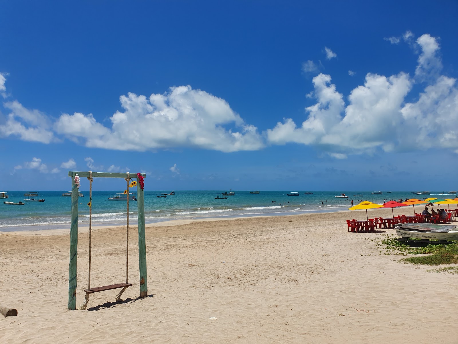 Foto van Praia de Maragogi met turquoise puur water oppervlakte