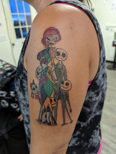 Explore insanity tattoo ideas, creative tattoo ideas in Cadillac, available at Warchief Tattoo, LLC