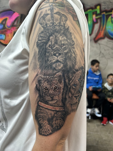 Explore tattoo ideas guys, creative tattoo ideas in Portsmouth, available at GREGS TATTOOS LLC