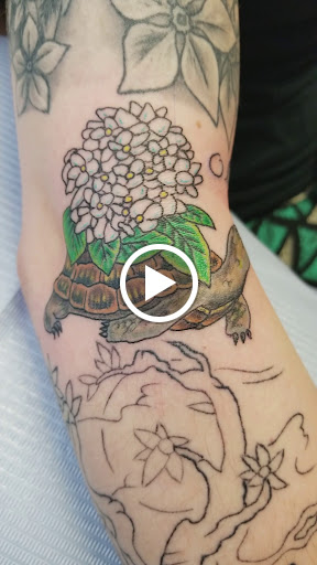 Explore ariel tattoo ideas, creative tattoo ideas in Pigeon Forge, available at American Rebel Tattoo Studio