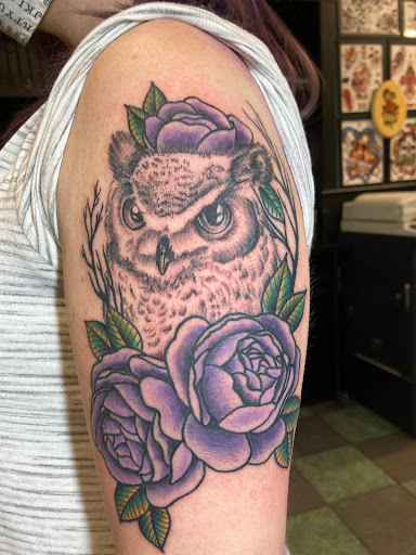 Explore tattoo ideas for men thigh, creative tattoo ideas in Providence, available at Hope Street Tattoo